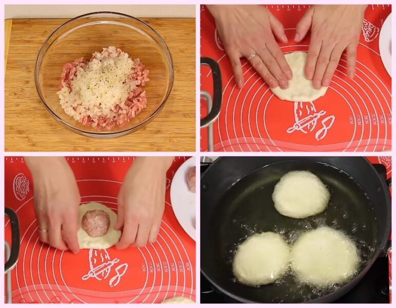 Спробувала біляші з м'ясом за маминим рецептом