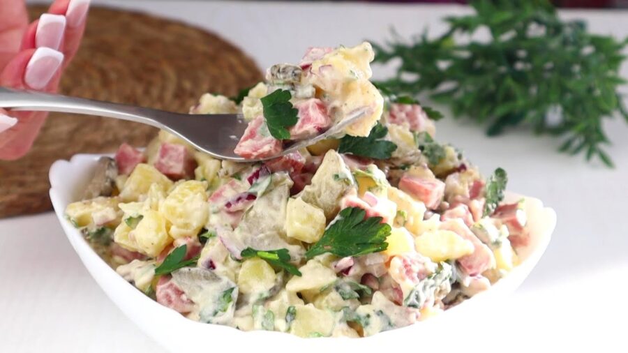 Рецепт поживного салату з 5 інгредієнтів