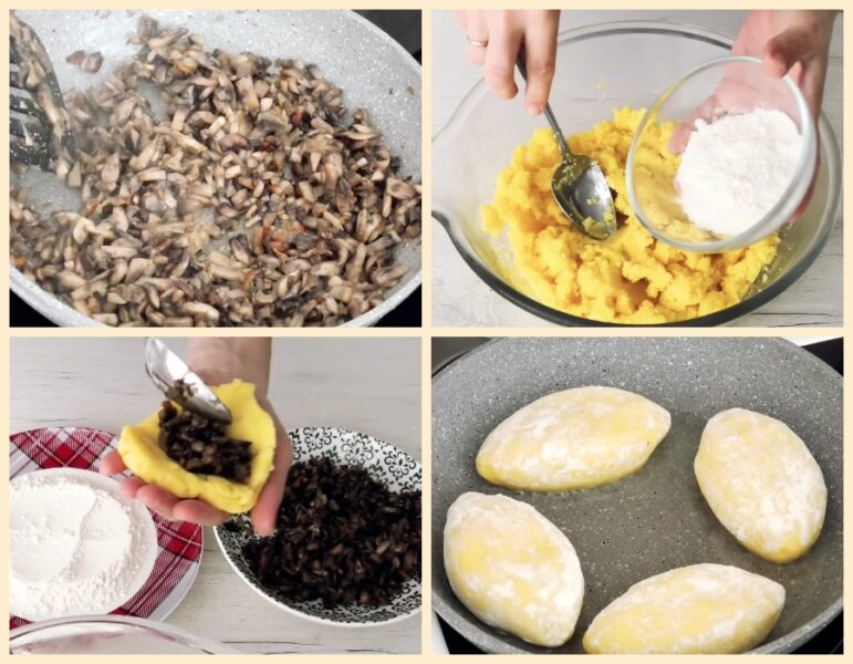 Ароматні картопляні зрази з соковитою грибною начинкою