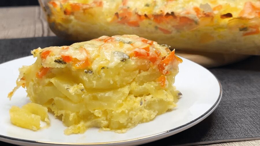 Рецепт запіканки з картоплі