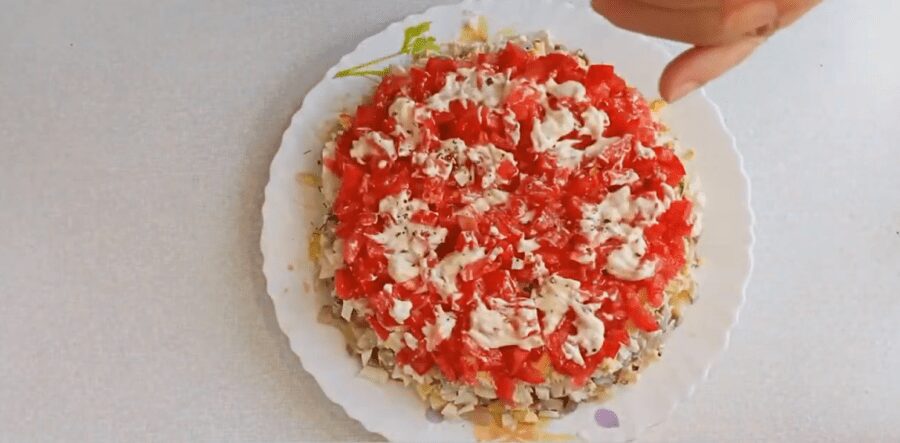 Рецепт літньої Шуби без буряка і моркви