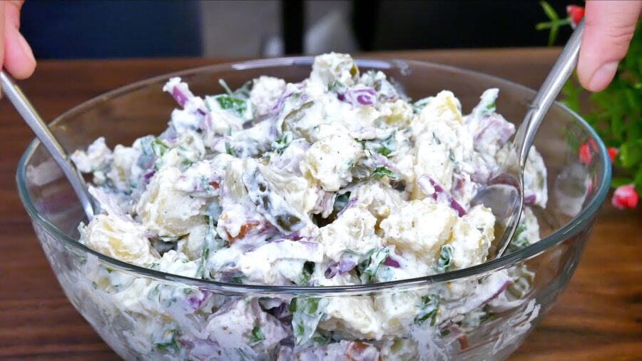 Рецепт незвичайного салату з картоплею від подруги-німкені 