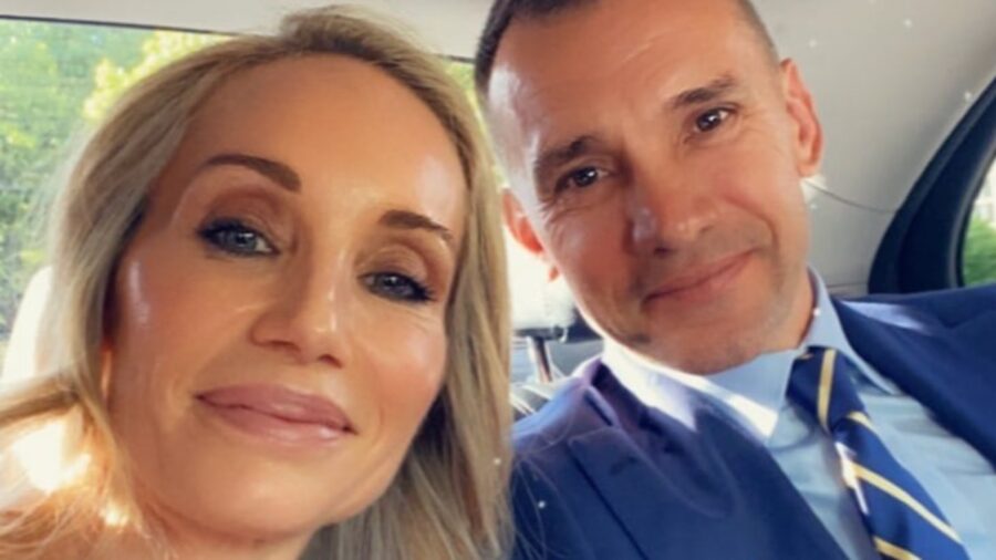 Андрій Шевченко показав 12-річного сина від американської моделі