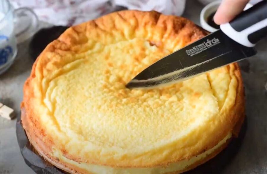 Рецепт домашньої сирної запіканки