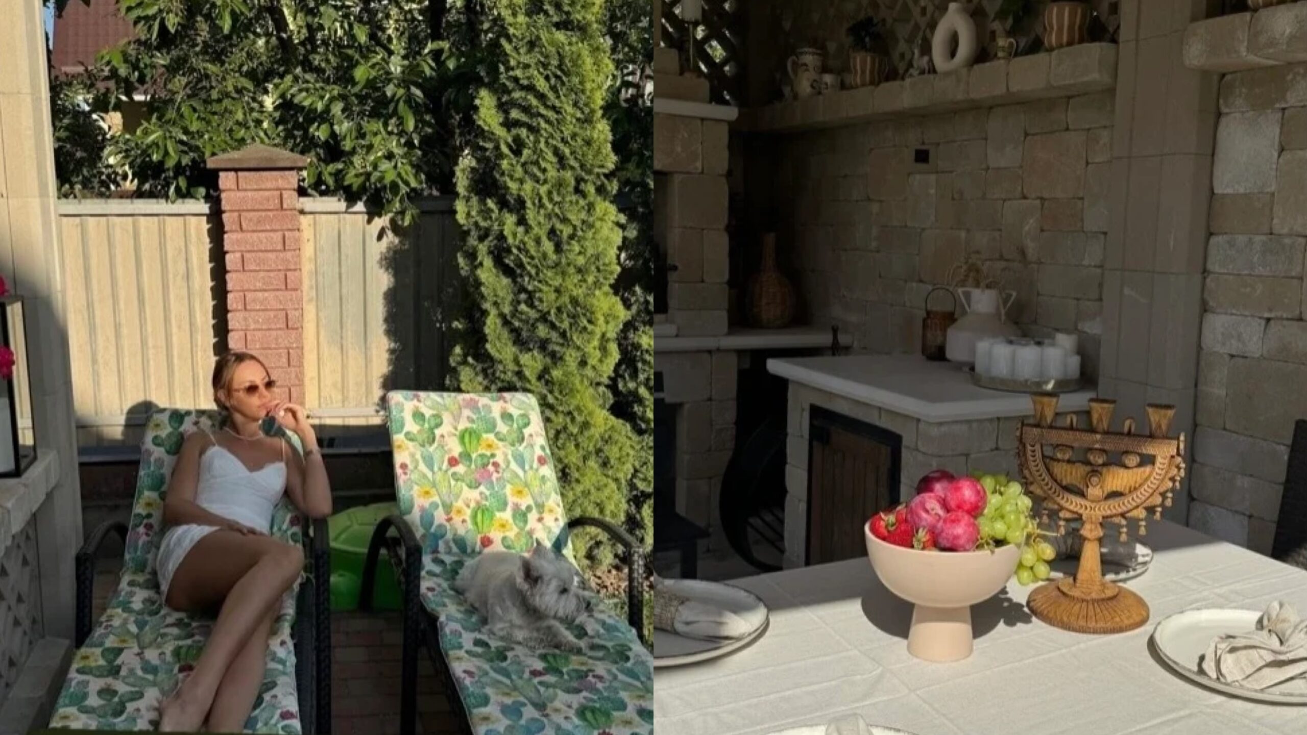 Леся Нікітюк показала будинок своїх батьків у Хмельницькому