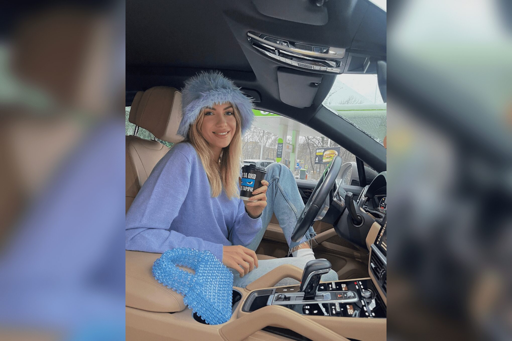 Леся Нікітюк показала, на якому люксовому авто їздить