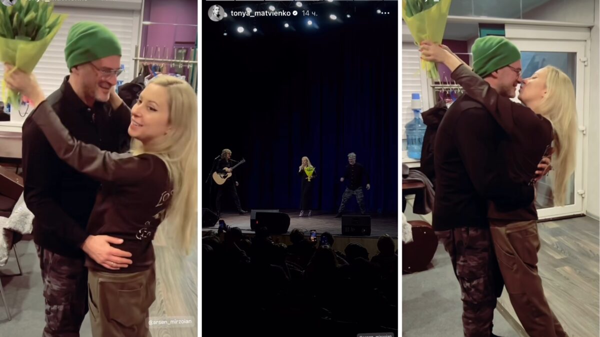 Арсен Мірзоян показав, що робить в гримерці з Тонею Матвієнко 