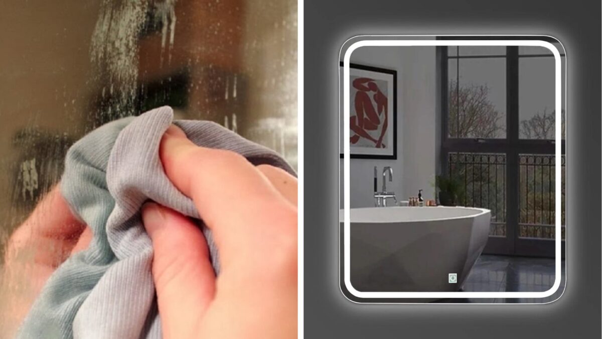 Клінери розкрити секрет, як витирати дзеркало без розводів 