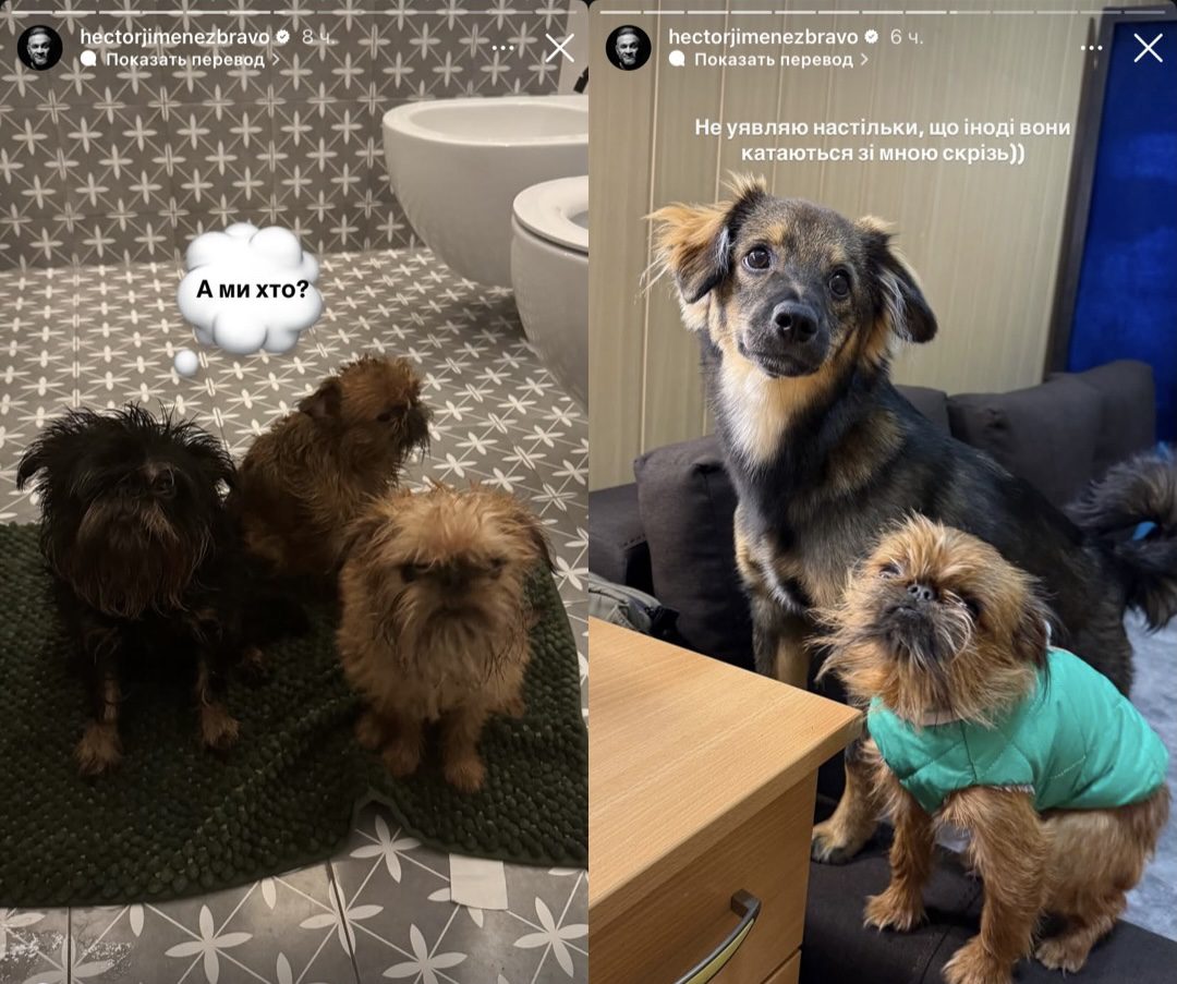 Ектор Хіменес-Браво публічно показав почуття не до жінки  