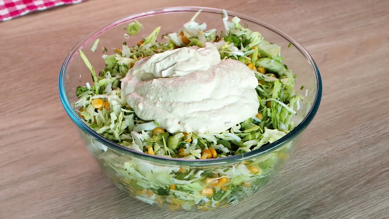 Рецепт салату з трьох інгредієнтів