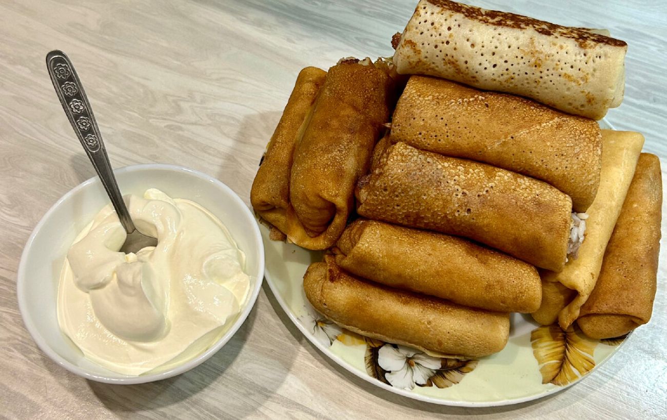 Рецепт тонких та еластичних млинців Рецепт тонких та еластичних млинців