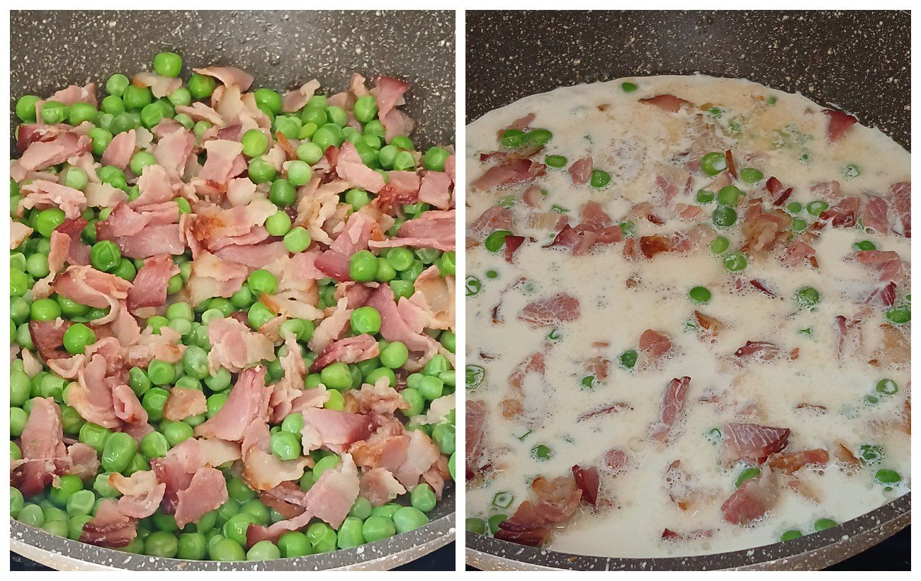 Кулінари розповіли, як готувати смачну рибу у вершковому соусі із зеленим горошком та беконом