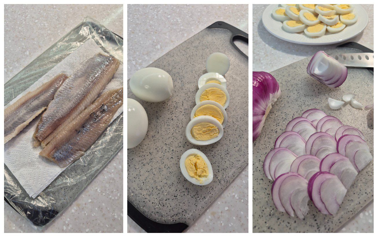 Кулінари розповіли, як приготувати смачні святкові бутерброди з оселедця та курячих яєць