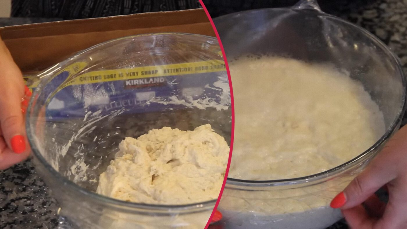 Господиня поділилася швидким рецептом хліба на кефірі