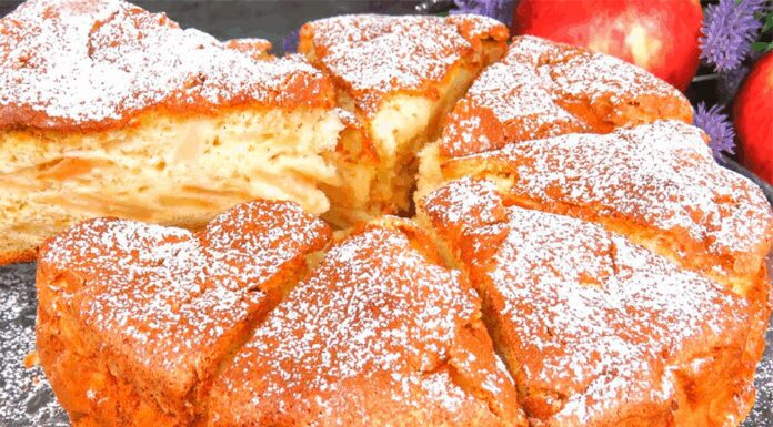 Рецепт пісного яблучного пирога від кондитера