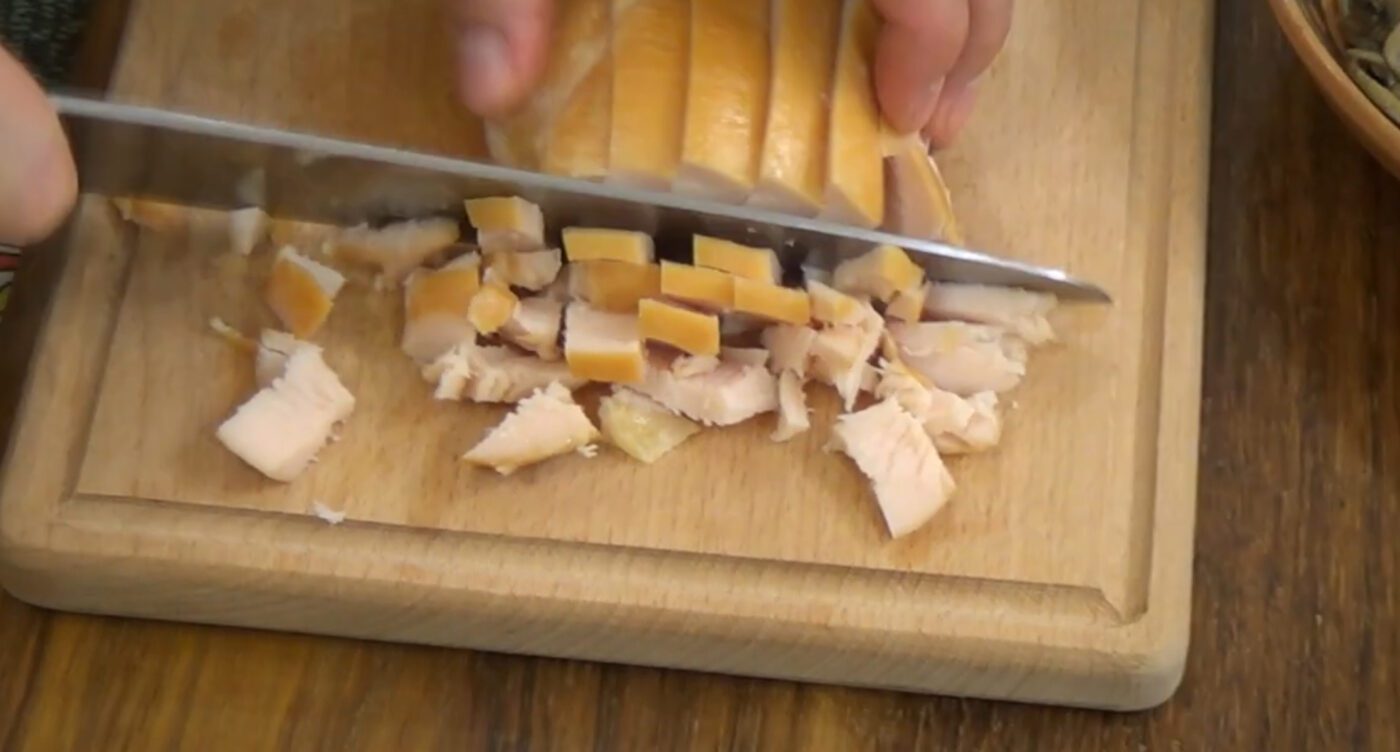 Рецепт салату Курочка Ряба головна альтернатива Олів'є