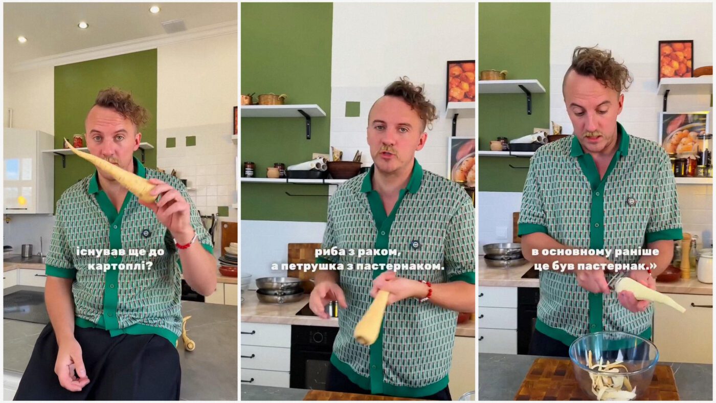 Євген Клопотенко пояснив, як приготувати смачний пастернак удома