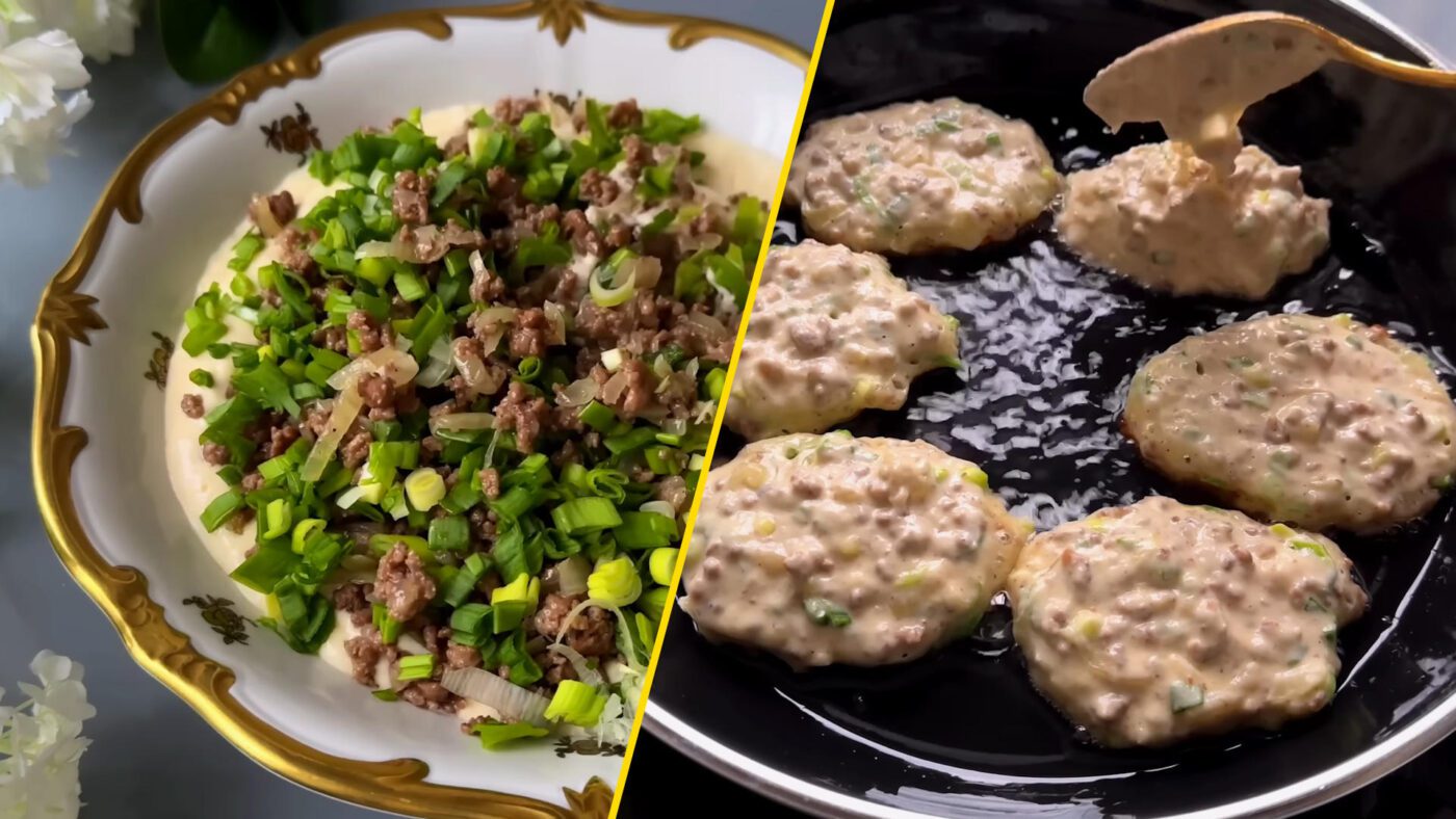 Господині поділилися рецептом соковитих котлет з кефіром та свіжою зеленню