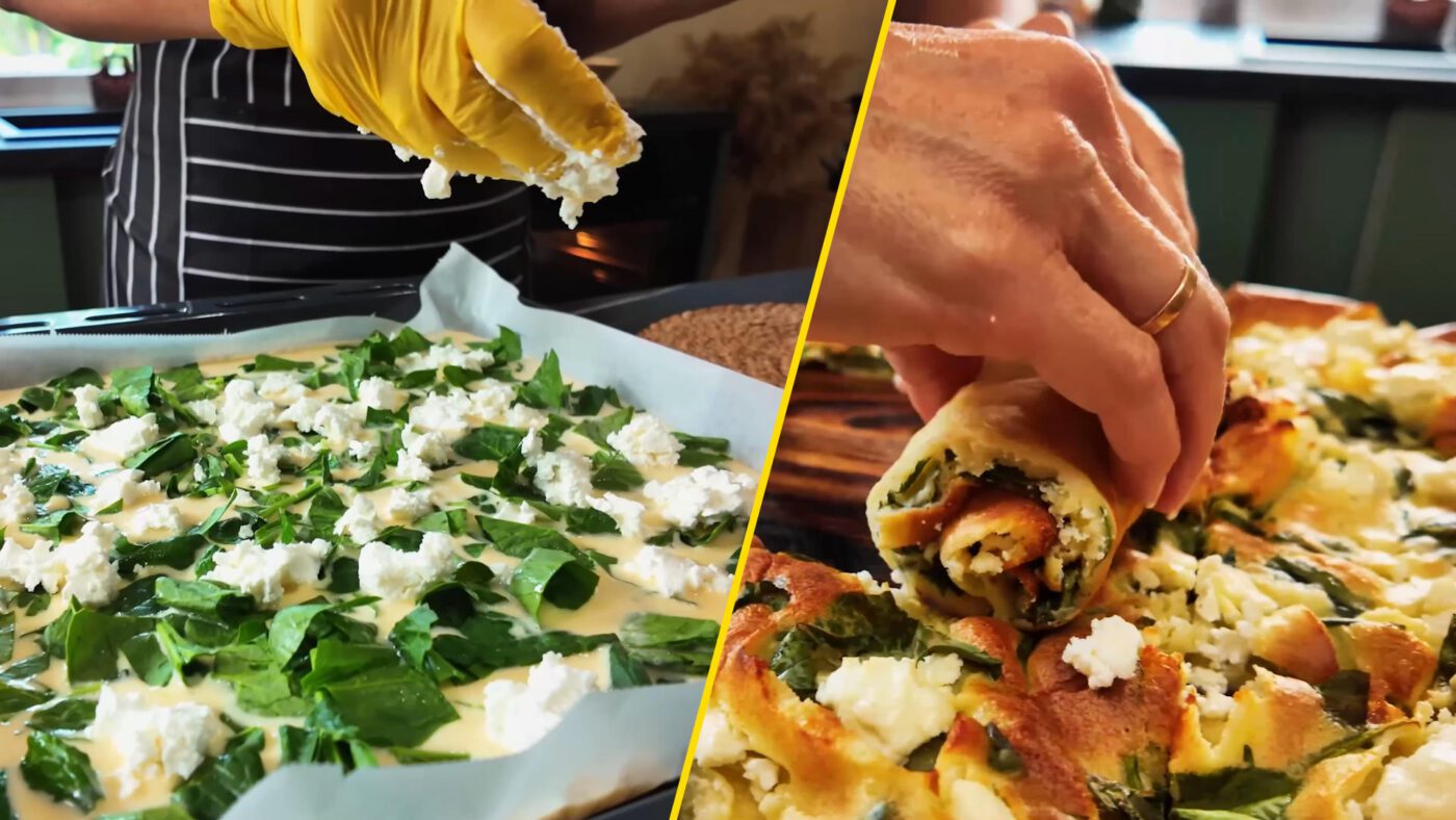 Особливих обмежень по начинці для цих млинців немає, тому можете експериментувати з іншими варіантами