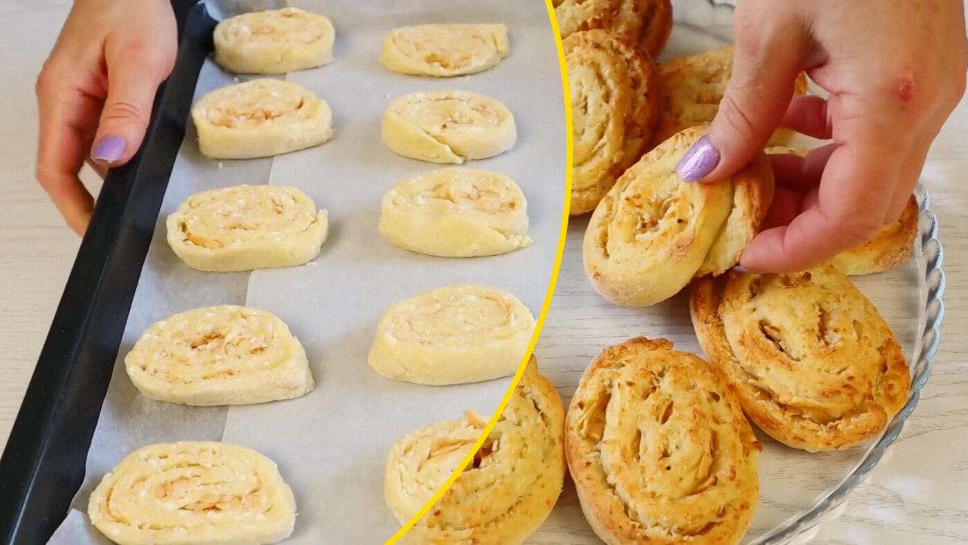 Яблука в печиві можна замінити грушею, гарбузом або навіть банановим пюре