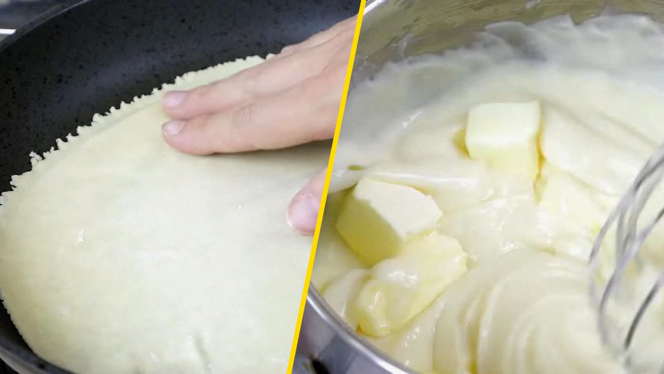 Господині показали, як швидко приготувати торт з заварним кремом без вмикання духовки