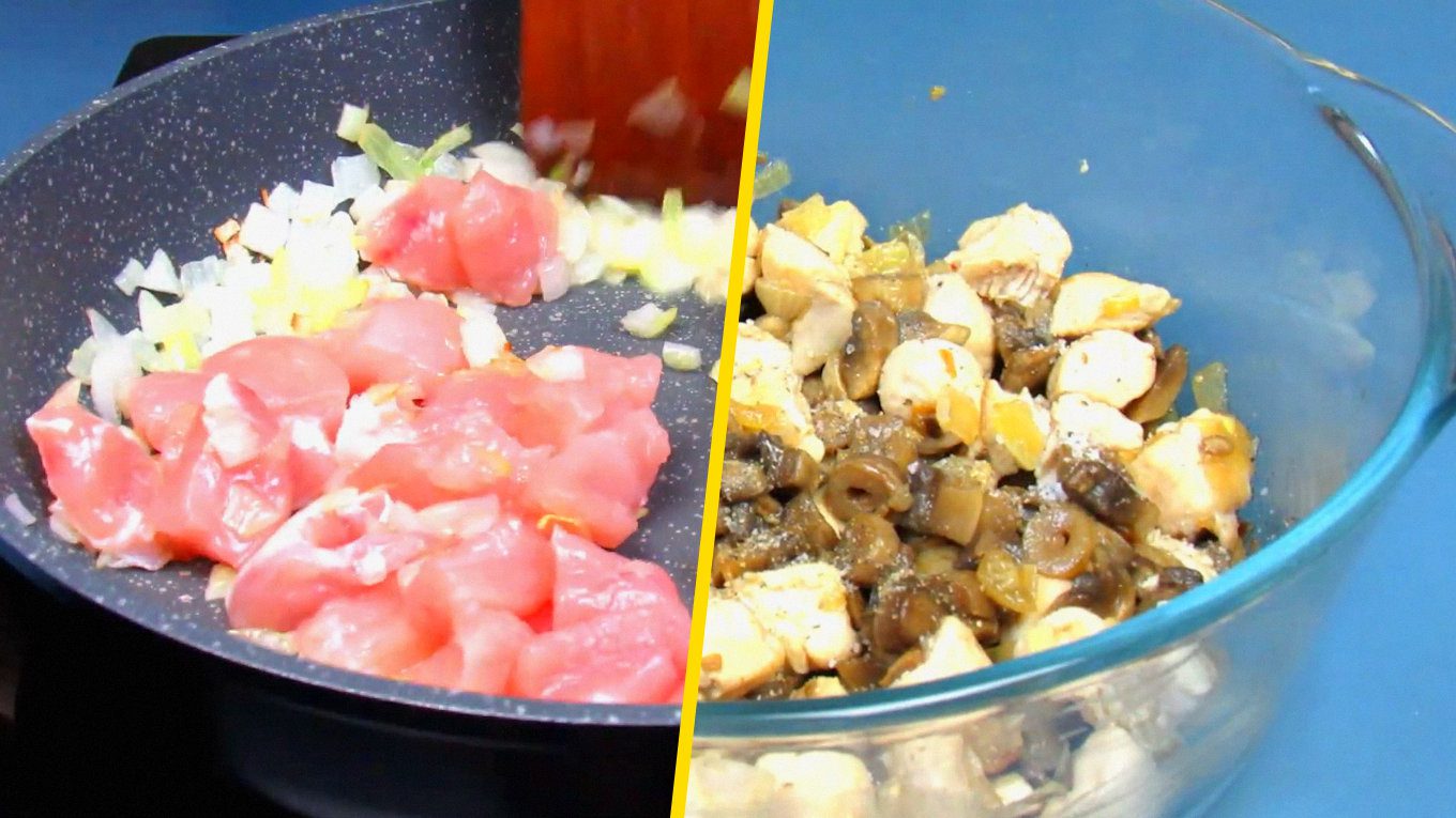 Для насиченішого смаку та аромату замість печериць краще використовувати лісові гриби