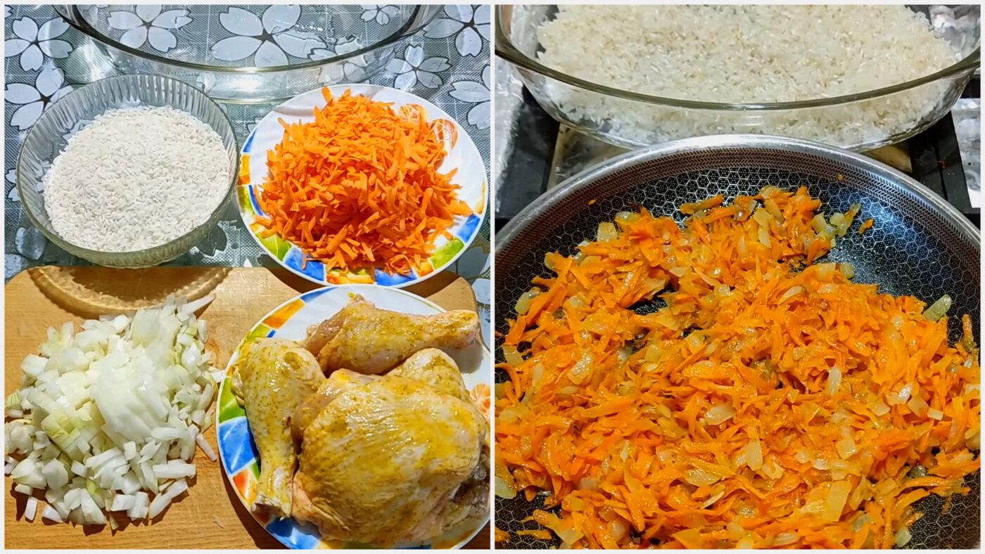 Господині поділилися рецептом смачного рису з овочами та куркою в духовці