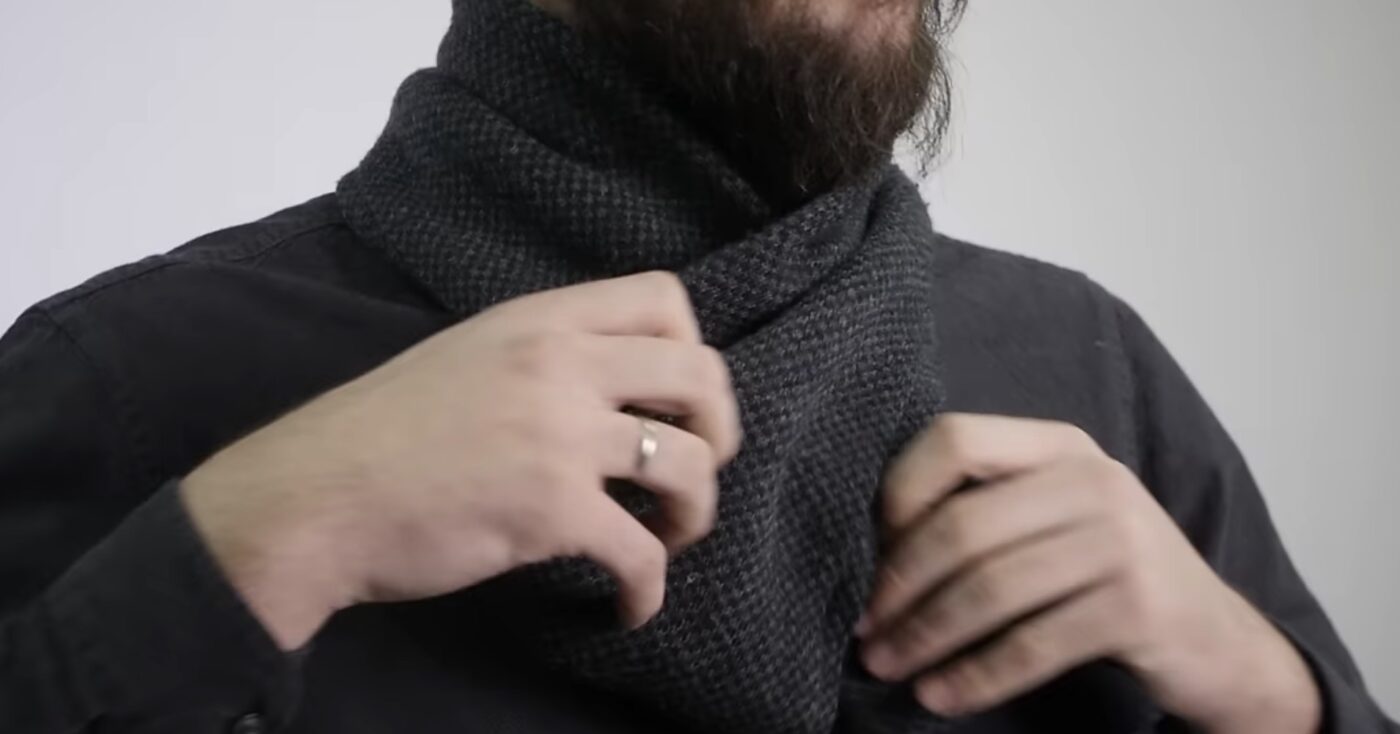 Варіанти в'язаних шарфів, які не пропускають вітер