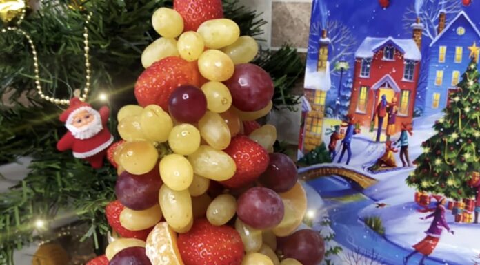 Ялинка-Цікавинка: найкраща прикраса новорічного столу 2026 Господиня показала, як зробити ялинку з овочів та фруктів