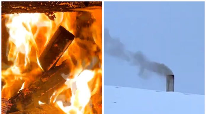 Старий метод без крохмалю спрацював: димар прочищаю від сажі за 5 хвилин, і тяга в пічці – відмінна Сажотрус показав, як просто почистити димохід