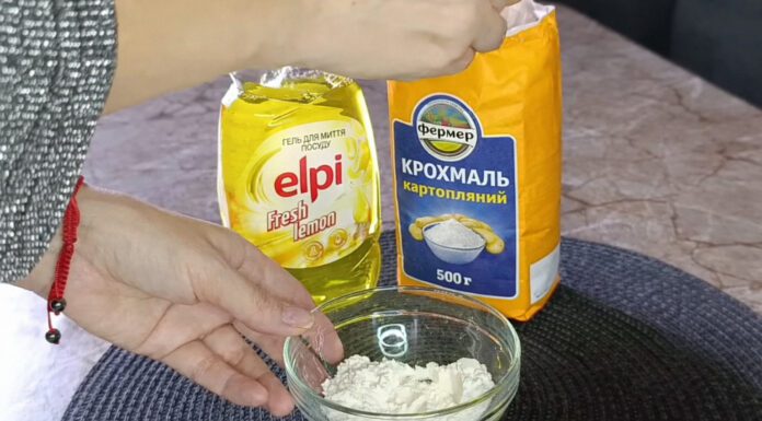Наливаю 100 мл засобу для миття для посуду в крохмаль і не можу натішитися: найкращий засіб для чищення Господині показали пасту з крохмалю та засобу для посуду для прибирання вдома