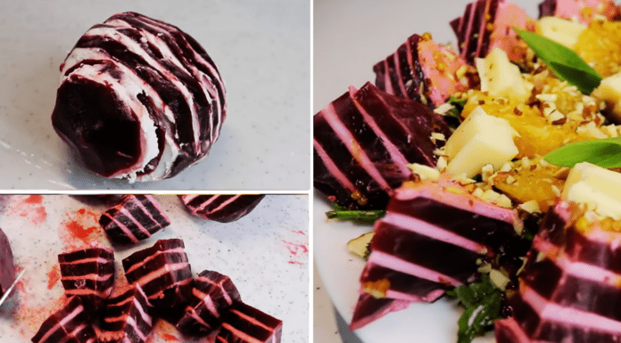 Як приготувати салат зі смугастого буряка