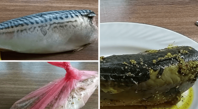 Як приготувати скумбрію в пакеті