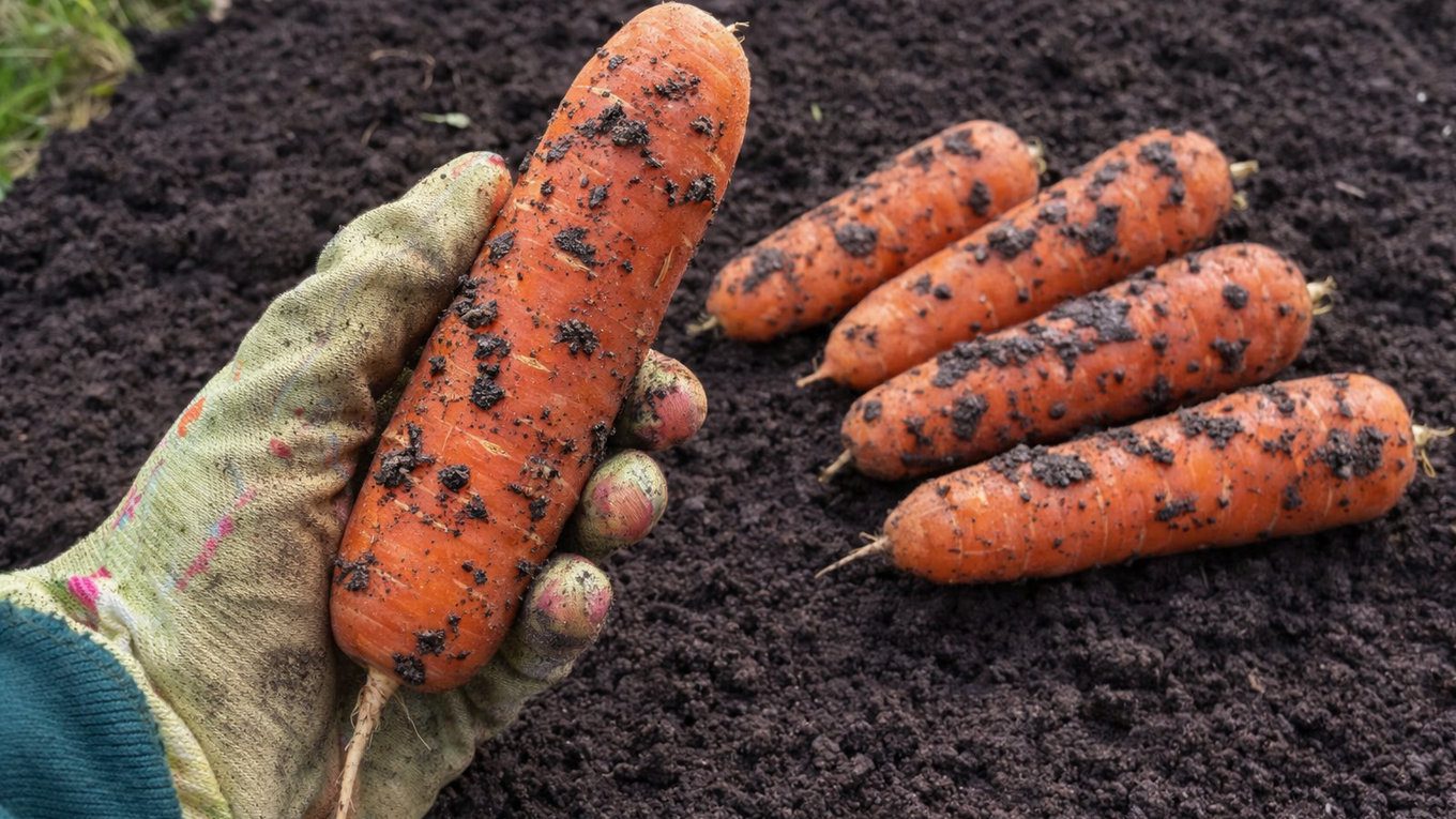 Городники порадили лежкий солодкий сорт моркви для раннього посіву у 2026 році