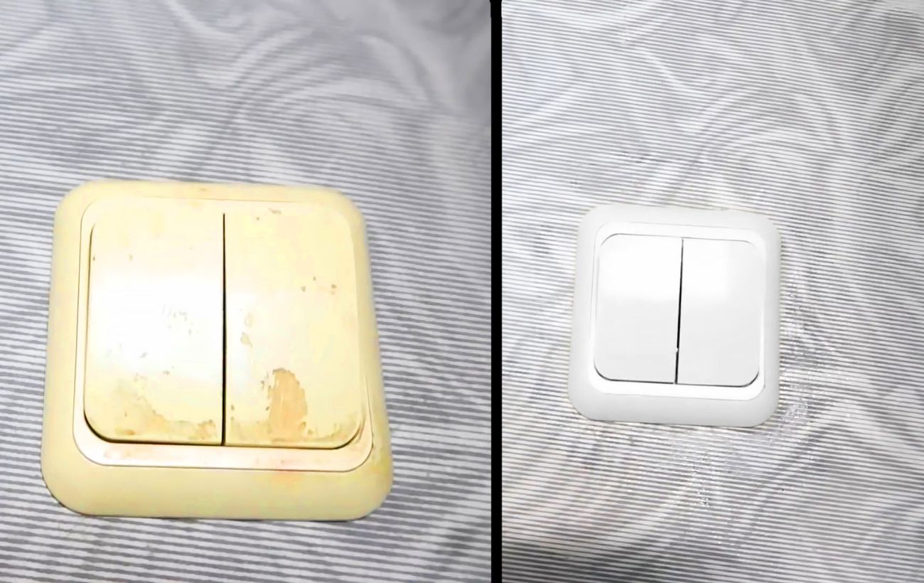 Експерти розповіли, чим можна обробити пластикові вимикачі, аби вони не почали жовтіти