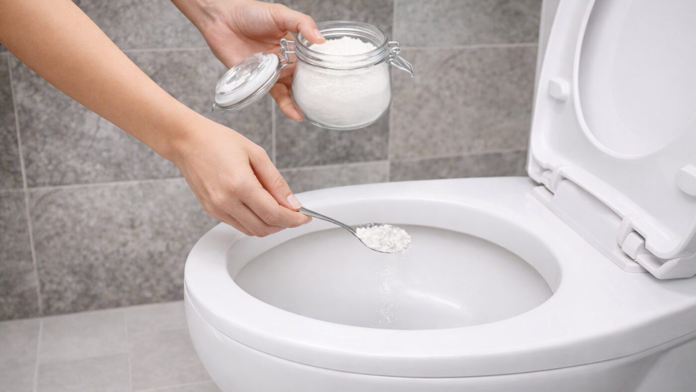 Як очистити унітаз простим засобом