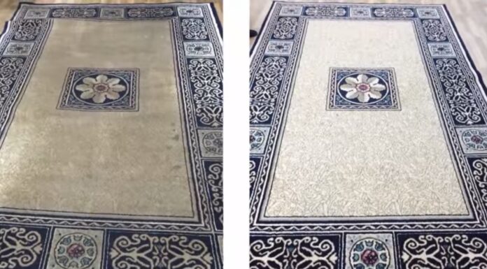 Хто платить за хімчистку килима – той життя не знає: розсипав вологу соду, пропилососив – ворс розпушився Господині показали, як почистити килим в домашніх умовах