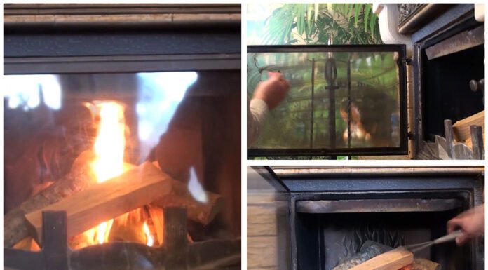 Скло каміну тепер мию тільки так: чим відмити “чорноту” від сажі без дорогої хімії Господарі показали, як відмити камін від сажі простими засобами