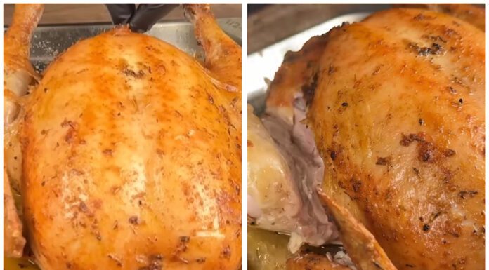 Перед запіканням змащую курку не майонезом, а 1 особливою олією: шкірка стає золотистою, як у рекламі Кулінари підказали, як запекти апетитну золотисту курку