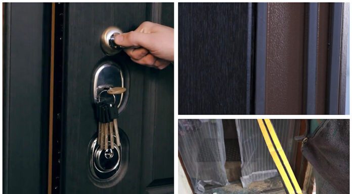 Біля вхідних дверей наклеїла по 1 стрічці – і оселя тепер тепліша на 3 градуси: перевірено цієї зими Господарі показали, як утеплити квартиру взимку