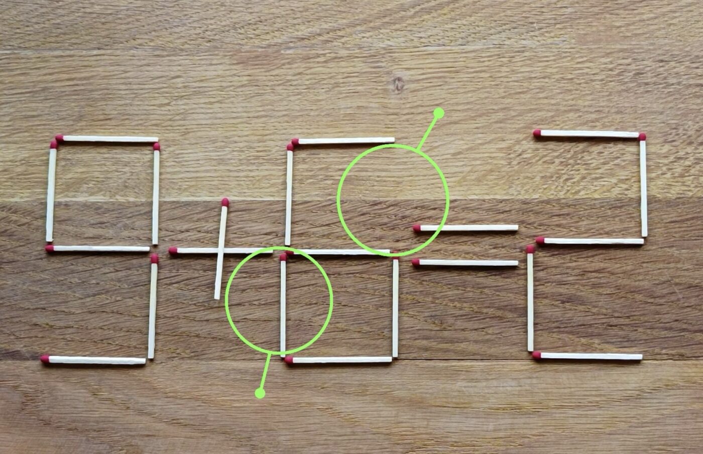 Тест для визначення рівня IQ за допомогою сірників