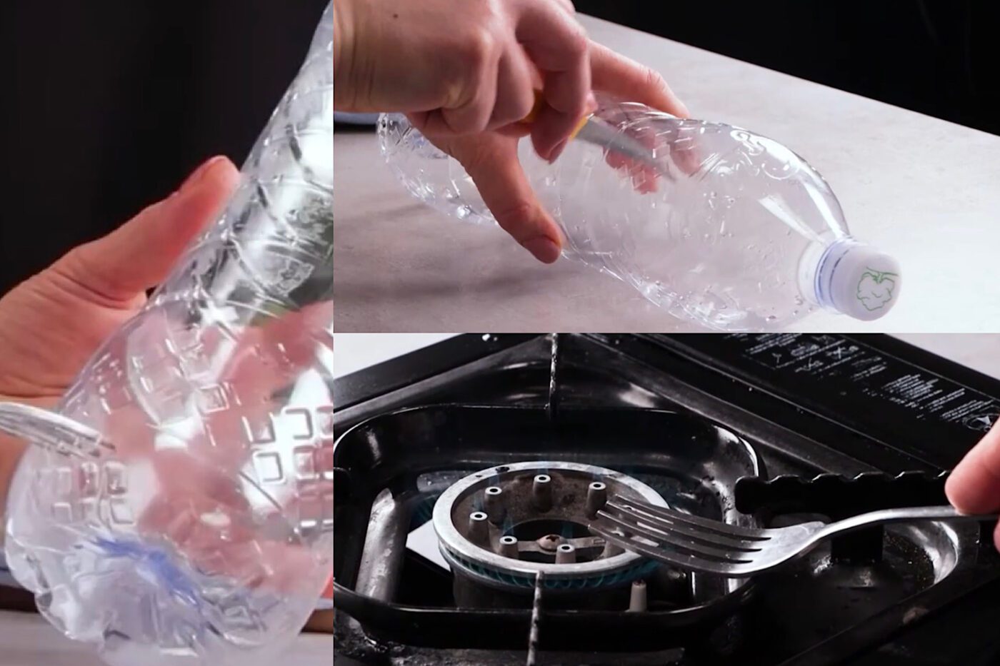 Печиво, що готується за допомогою пластикової пляшки