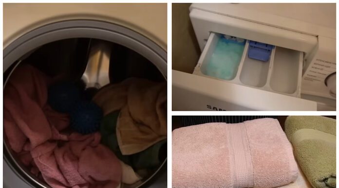 Перед пранням рушників кидаю у лоток 1 ст. ложку + 3 краплі: замість “наждачки” дістаю м’якесенький текстиль Спеціалісти показали, як прати рушники, аби вони залишалася мʼякими