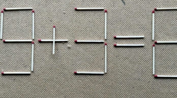 Племінник-відмінник загадав мені загадку: куди перемістити 1 сірник, щоб рівність стала правильною Тест-головоломка від науковців на визначення рівня інтелекту