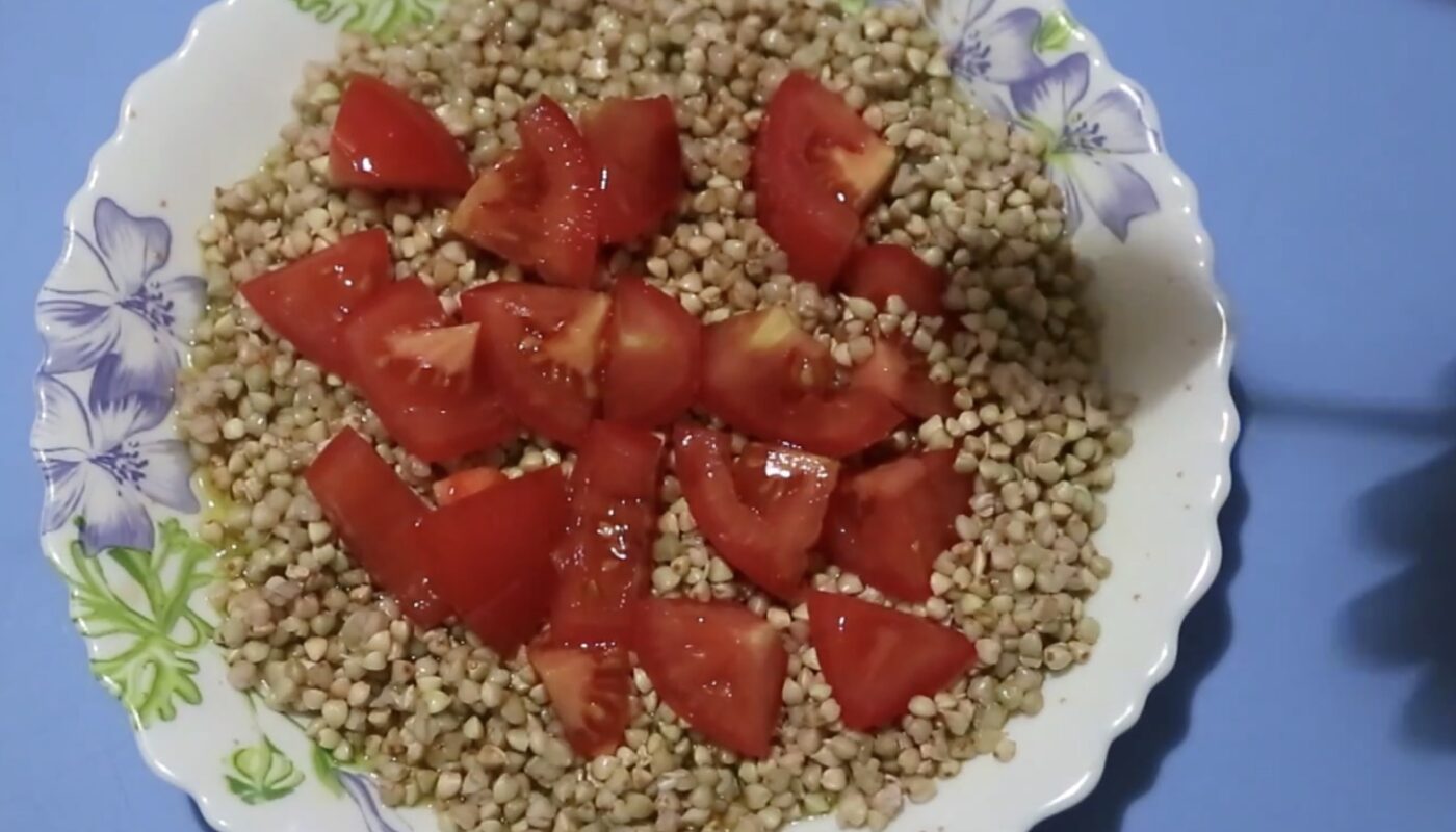 Авторський рецепт гречки з чаєм