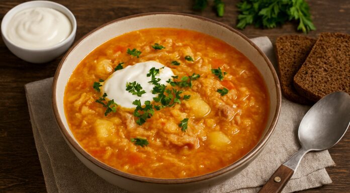 Капусняк по-полтавськи - густий та наваристий