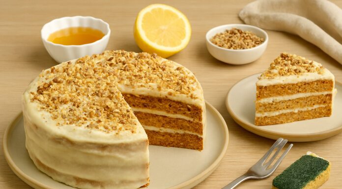 Збиваю вінчиком манну кашу з олією – і крем для “Медовика” готовий: думала, торт не може бути ще смачнішим Медовик з манним кремом на олії