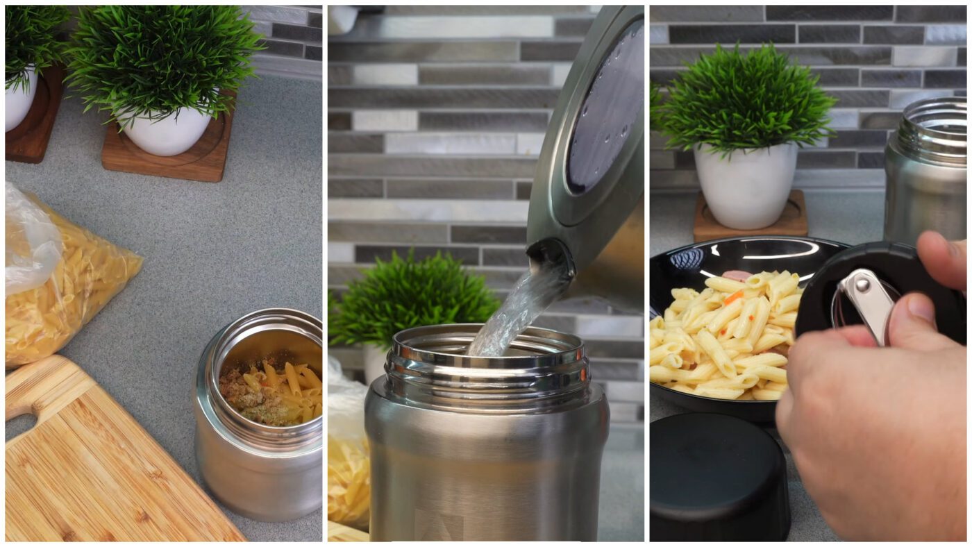 Кухарі показали, як зробити смачний обід у термосі за 15 хвилин