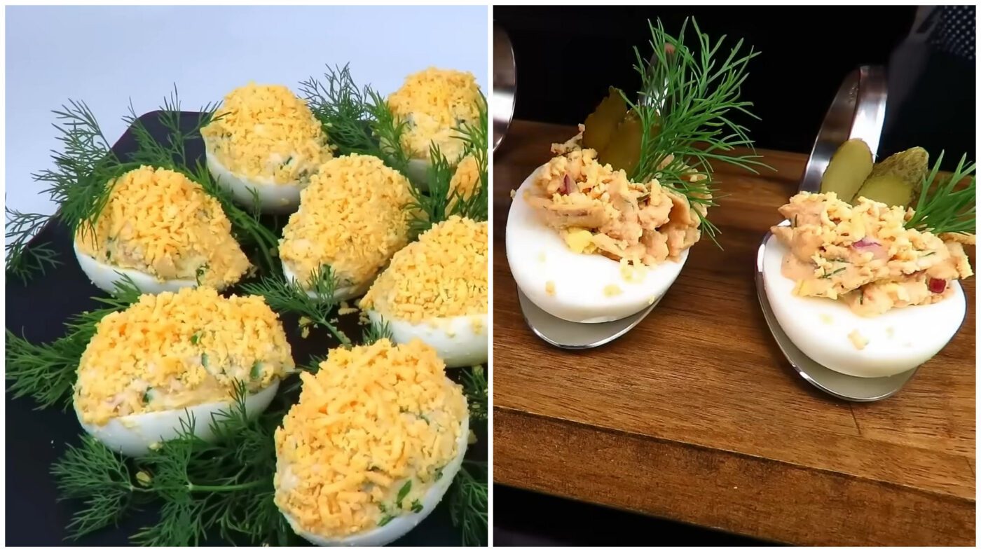 Кухарі показали 5 начинок для фаршированих яєць, які легко повторити
