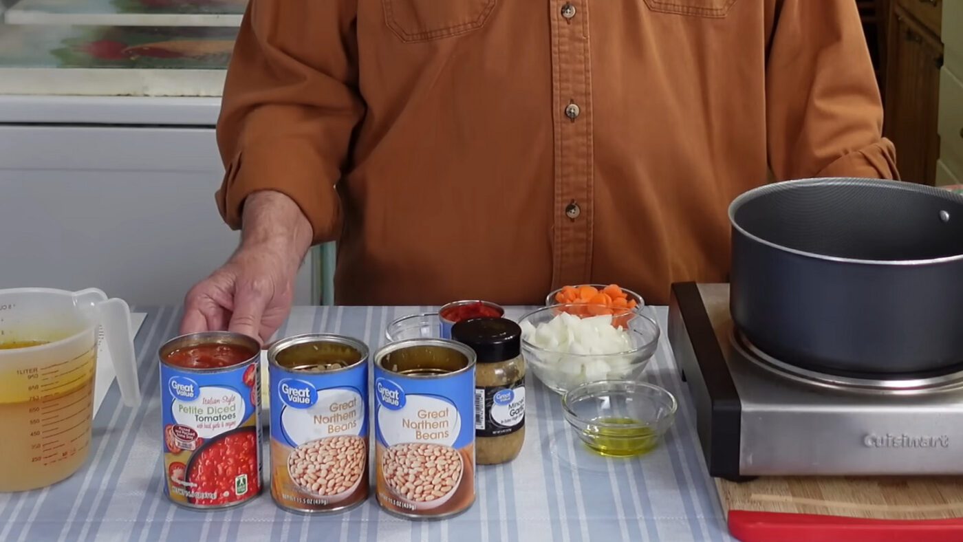 Густий та ситний суп з сиром із 2 консервами без картоплі